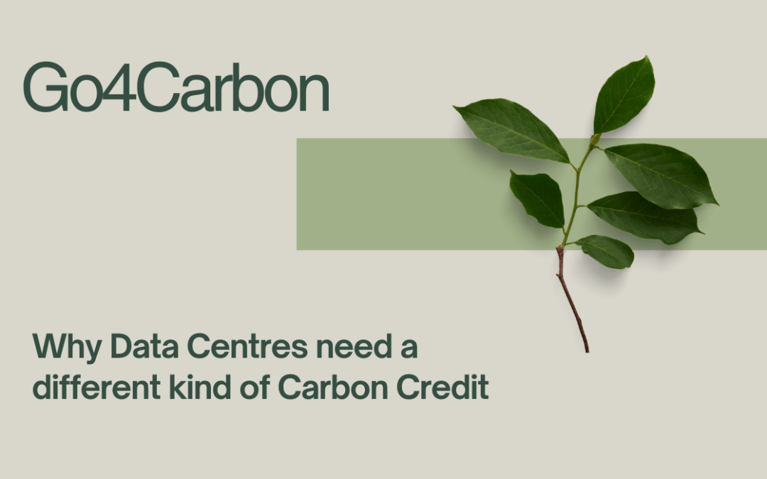 Why Data Centres need a different kind of Carbon Credit
